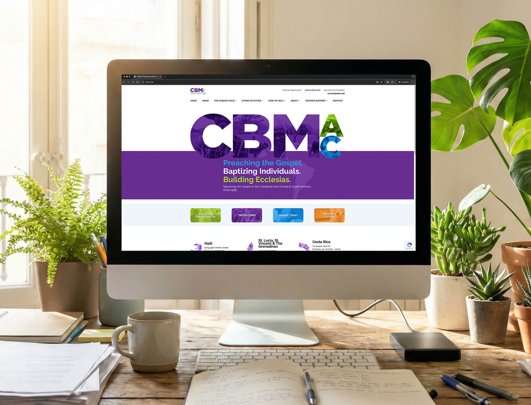 CBMA website and brand redesign overview