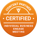 Veeva Certified Content Partner badge for Individual Business Engage