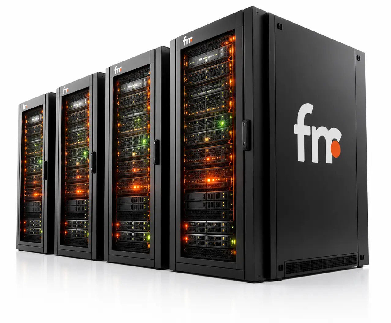 Managed website hosting server infrastructure for businesses